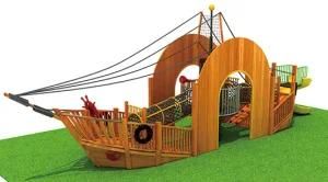 Outdoor Combined Slide Set Countryside Series Outdoor Playground (hap-1210)