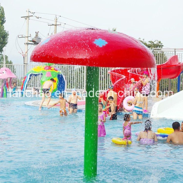 Swimming Pool Aqua Park Fiberglass Rianbow Slide