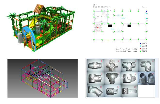 ASTM Approved Children Commercial Cheap Indoor Playground Equipment