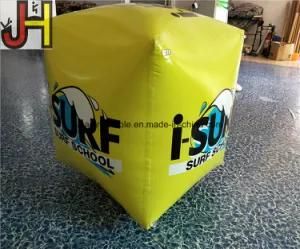 OEM 1X1X1m Inflatable Square Water Buoy for Sale