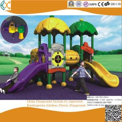 China Playground System Ce Approved Kindergarten Outdoor Plastic Playground