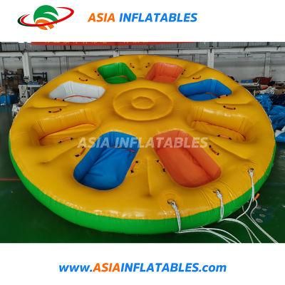 8 Person Spinning Boat Inflatable Disco Boat Twister Lounge