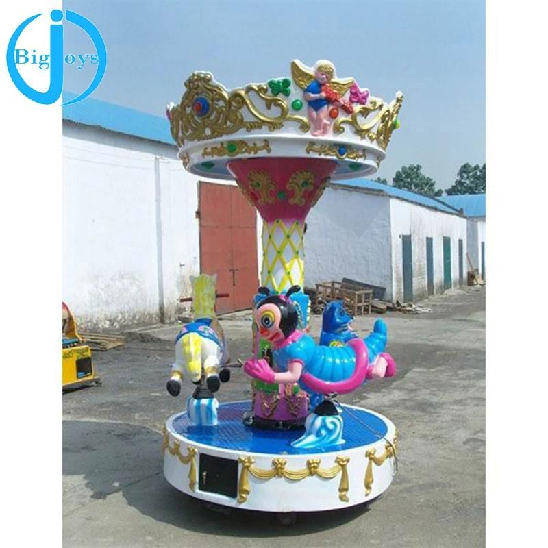 Popular 3 Seaters Mini Carousel Amusement Park