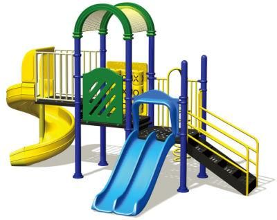 Outdoor Children Playground Equipment Plastic Children Slide for Sale