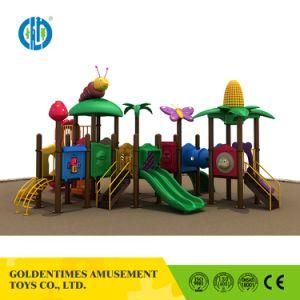 Outdoor Plastic Slide Playground Amusement Park Equipment for Kids