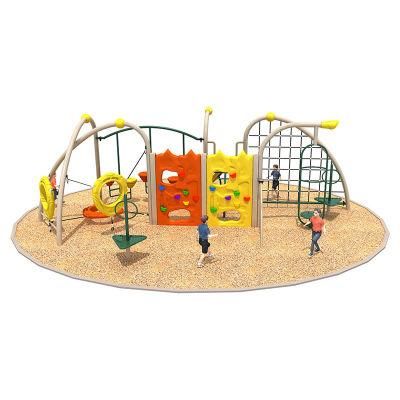 Wholesale Amusement Park Outdoor Climbing Rope Metal Pipe Rope Net Gym Equipment
