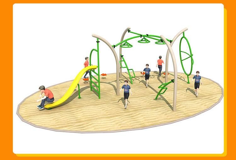 Fashion Children Kids Outdoor Jungle Gym Rock Climbing Wall Metal Monkey Bars for Sale