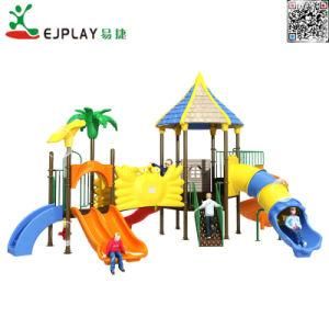 Outdoor Playground Equipment with Castel Series Multiple Large Kids Slide Game for Children