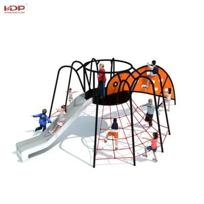 Newest Design Outdoor Playground Spider Slide for Kids