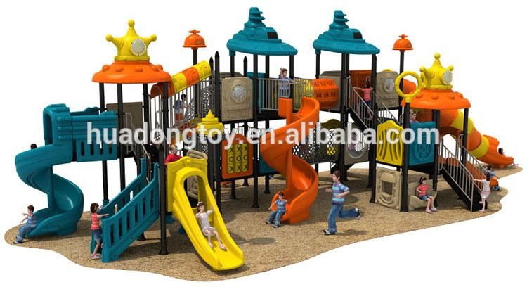Wholesale Large Outdoor Playground Plastic Slide for Kids