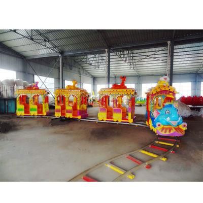 Luxury Elephant Electric Train, Electric Amusement Kids Train (BJ-KY07)