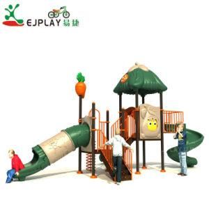 Ej Factory Colorful Plastic Commercial Outdoor Slide Playground