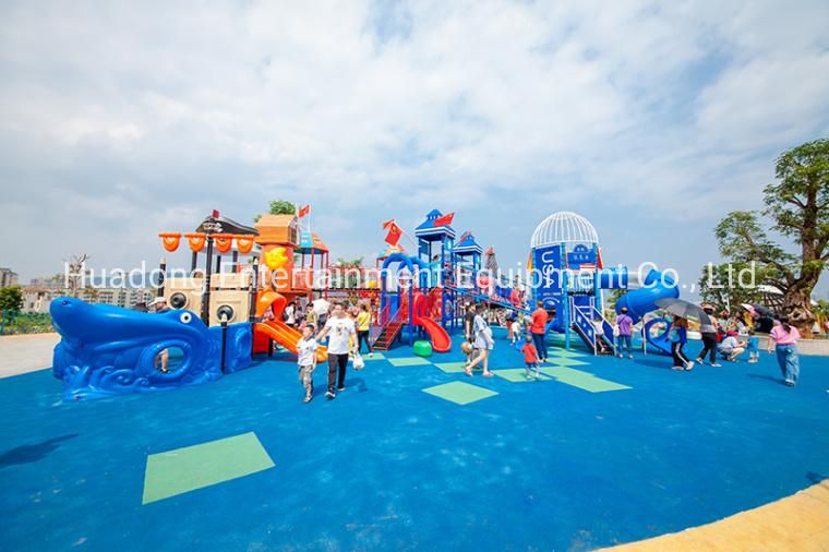 Cartoon Style Outdoor Playground Toy Factory Price Plastic Stable Kids Good Quality Outdoor Park Playground