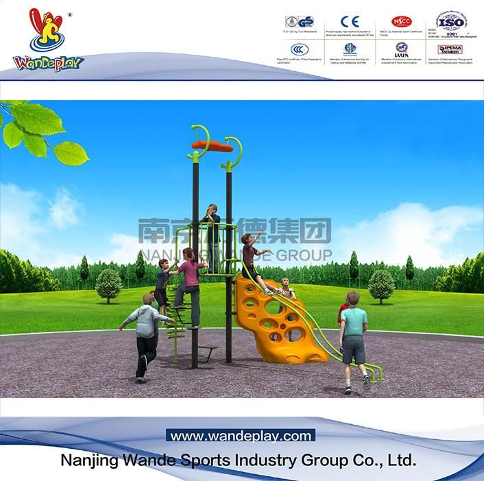 Kids Amusement Park Outdoor Playground Climbing Equipment with Slide