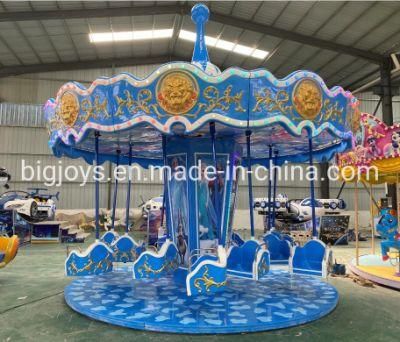 12 Seats Outdoor Colorful Amusement Park Equipment Mini Flying Chair Kiddie Rides