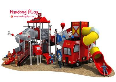 High Quality Outdoor Play Center Outdoor Playground Plastic Combination Slides