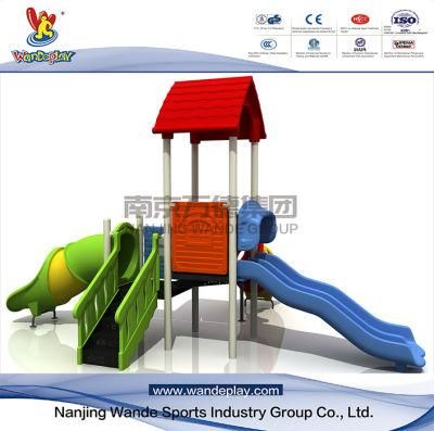 Kids Plastic Slide Amusement Park Outdoor Playground Equipment