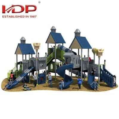 Most Popular Children Outdoor Playground Plastic Slides for Sale