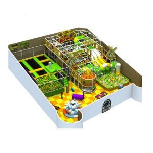 Jungle Theme Kids Amusement Park Indoor Soft Playground