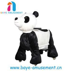 Hot! ! ! Animal Battery Car Remote Control Coin Operate Key Control Panda Walking Ride