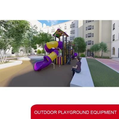 Children Commercial Playground Set Professional Swing Playground Outdoor Equipment