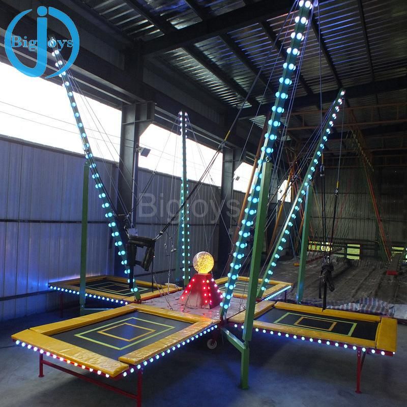Shining Bungee Trampolines for Family