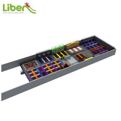 2018 Liben Customized Size Indoor Trampoline Park