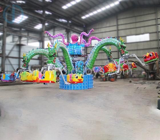 Crazy Magic Dancing Octopus Ride for Children, Giant Octopus Rides for Sale