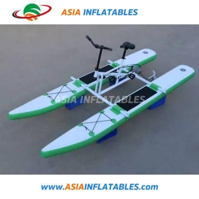 Anti Rust Water Sea Pontoon Inflatable Water Bicycle Aqua Bike