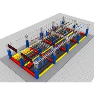 Professional Safety Multi Projects Kids Game Indoor Obstacle Ninja Course Equipment for Adults