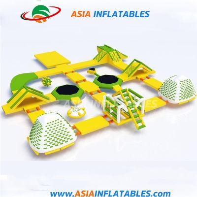 Giant Inflatable Water Park, Floating Playground Water Aqua Park on Sale
