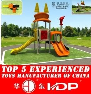 Outdoor Newest Sportscollection Kids Park Playground Slide (HD141023-Y3)