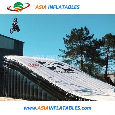 Heavy Duty Big Skiing BMX Freefall Giant Stunt Inflatable Jump Air Bag