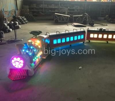 Wholesale Children Outdoor Sit on Electric Train Electric Amusement Train Sightseeing Train