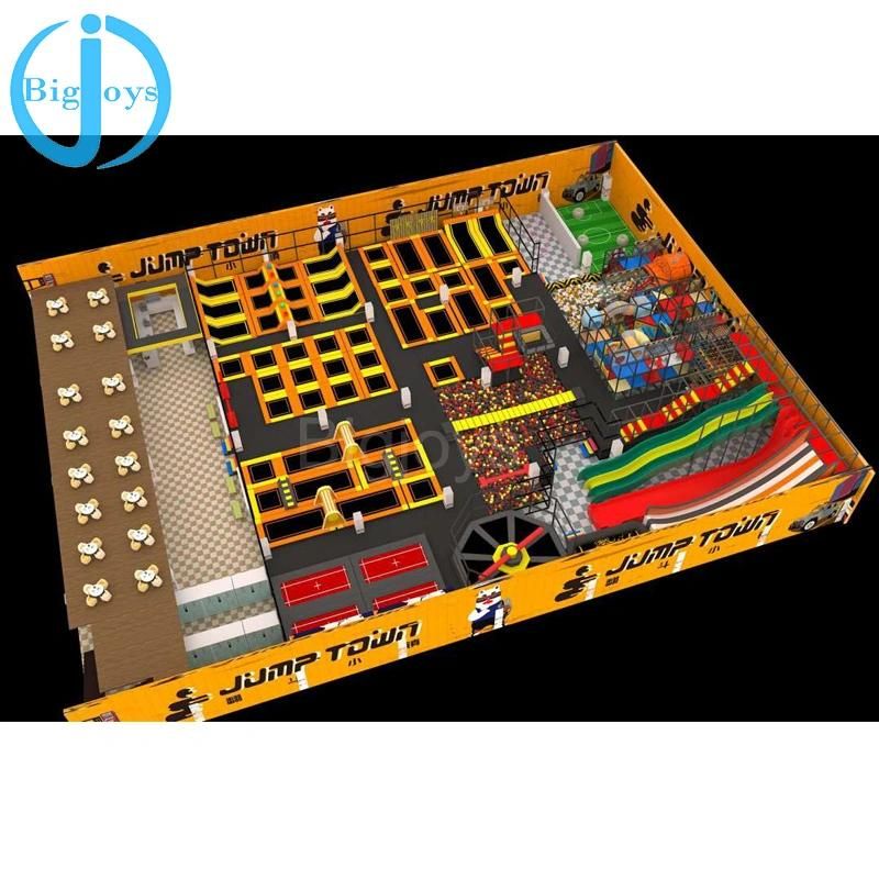 Factory Price Beautiful Design Indoor Trampoline Park Hot on Sale
