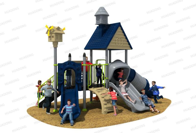 Villa Series Children Playground Small Plastic Slide