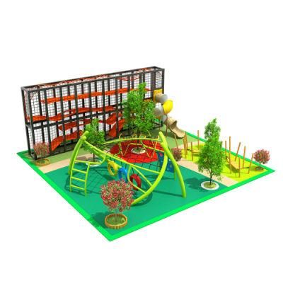 Jungle Theme Outdoor Climbing Equipment Playground