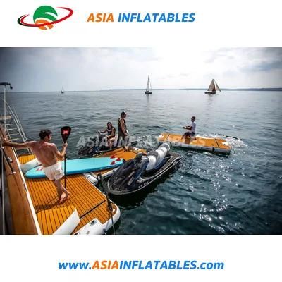 Commercial Inflatable Dock Platform, Inflatable Jetski Dock for Yacht