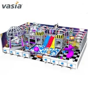 2019 Huaxia Vasia Kids Space Theme Indoor Playground Plastic Indoor Kids Amusement Parks for Children