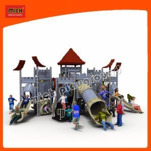 Hot Selling Children Outdoor Castle Playground Slide