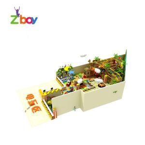 Professional Production Eco-Friendly Indoor Jungle Wooden Playground Equipment