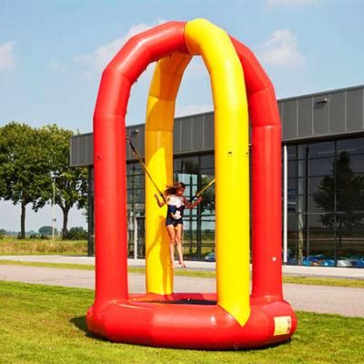 Popular Inflatable Bungee Trampoline Bungee Jump Games Bungee Jumping