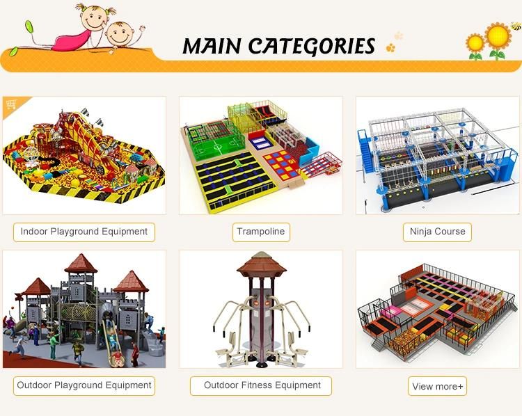 Customized Theme Outdoor Plastic Playground for School