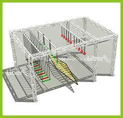 Liben Factory Price TUV Certified Ninja Obstacle Course