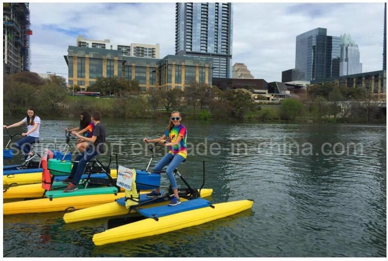 2022 High Quality Water Bike Pedal Boats for Sale