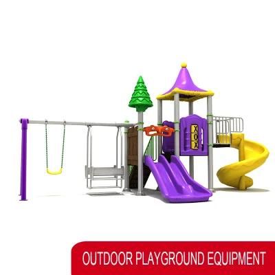 Commercial Kids Amusement Park Plastic Slide Children Outdoor Playground Equipment