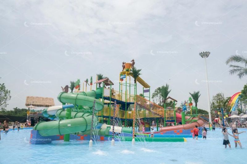 Hot Sale Fiberglass Water Slide Water Park Equipment for Outdoor