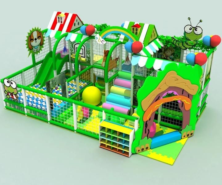 2021 Forest Theme CE Standard Children Soft Indoor Playground Equipment