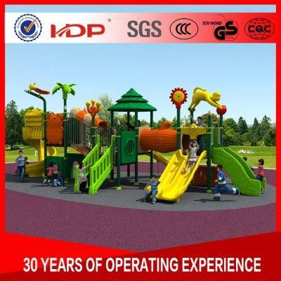 High Quality Colorful Plastic Slides, Kids Outdoor Playground Equipment for Sale HD16-035A