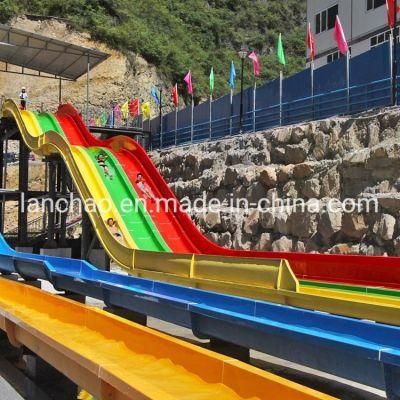 Bright-Coloured Water Slide for Aqua Amusement Park